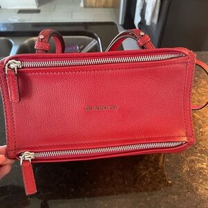 Givenchy Pandora Crossbody Bag in Vermillion